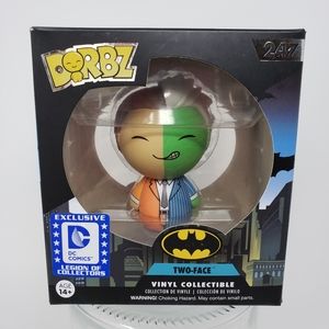 Dorbz Vinyl Sugar Two Faced #247 DC Comics Exclusive Batman